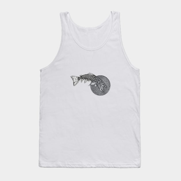 Hunting Trout Tank Top by MikaelJenei